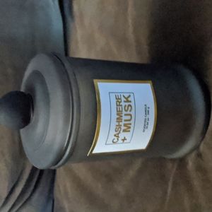 COPY - East West brand cashmere & musk candle.